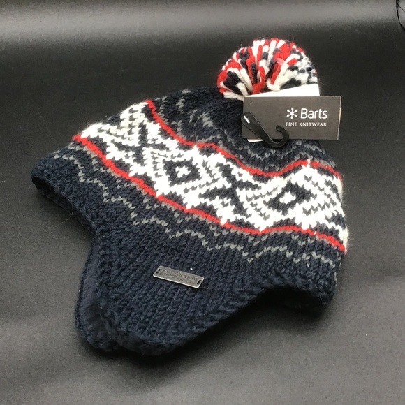 Original Barts Finn Earflap jacquard design - Picture 1 of 6